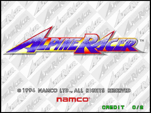 Alpine Racer (Namco System Super 22) (Arcade) (gamerip Alpine Racer (Namco System Super 22) (Arcade) (gamerip